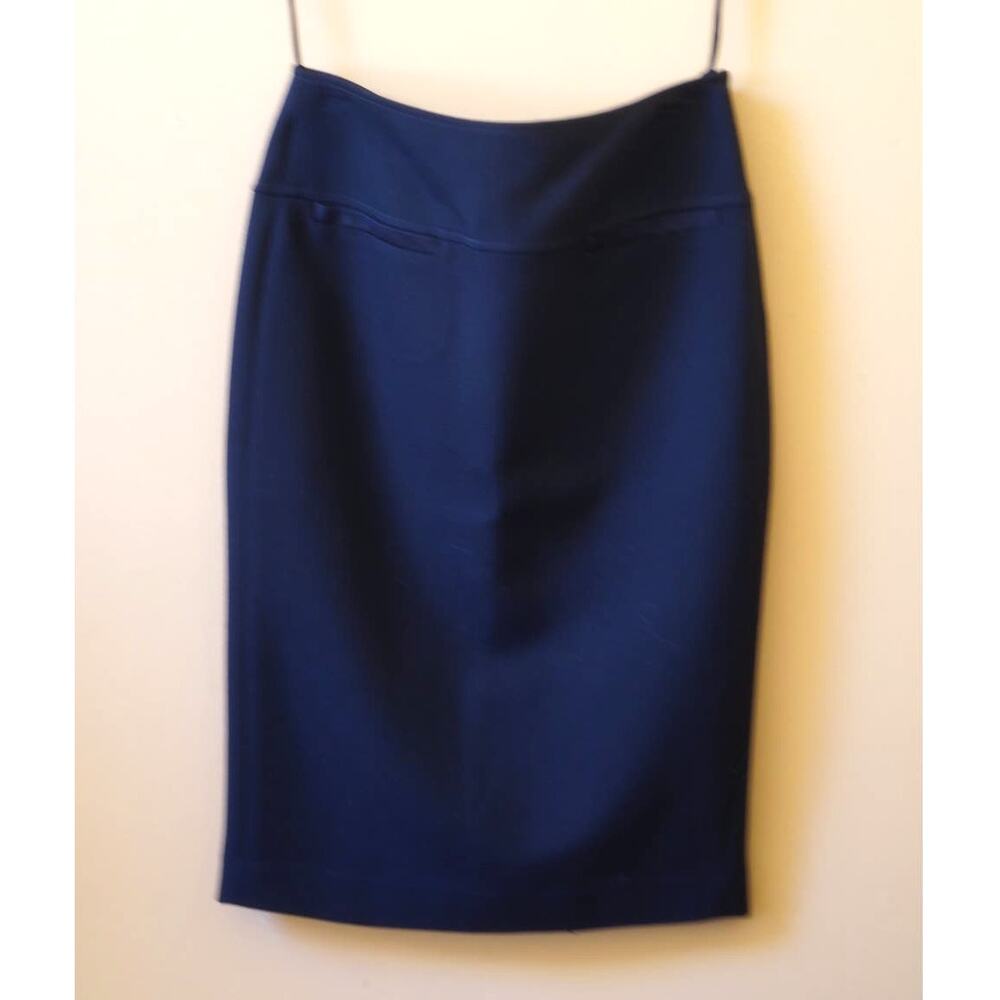 Ralph Lauren Pencil Office Wool Black Skirt Size 4